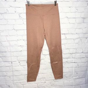 JoyLab | Target pink and gold foil full-length leggings